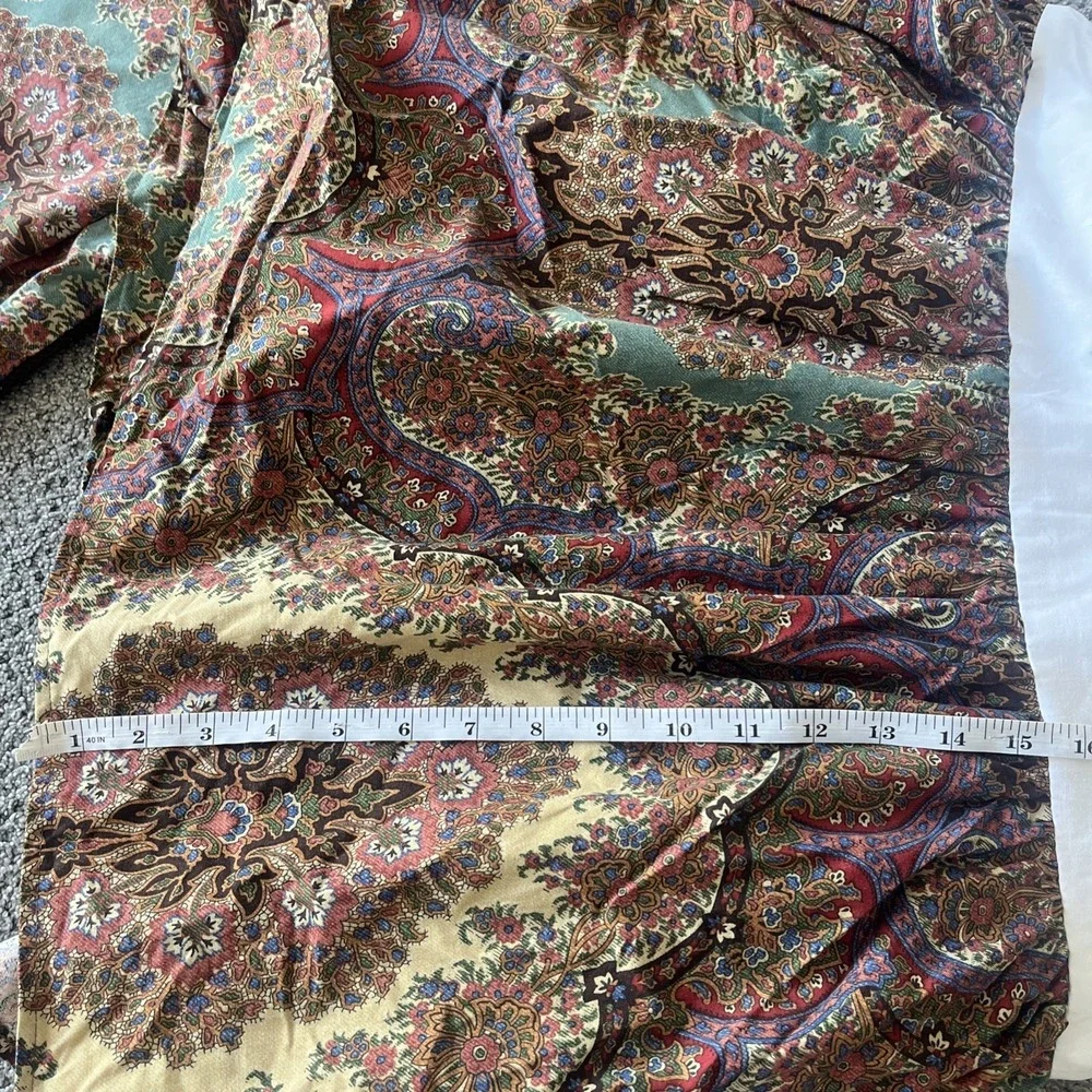 Vintage Ralph Lauren Emerson Paisley Twin Duvet, Bed Skirt, Pillow Case. Cotton‎
